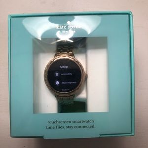 Kate spade gold smart watch